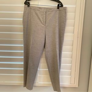 Escada Wool Blend Trouser Pant Grey Dark Diamond Size 44